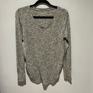 Medium gray Liz Lange for target maternity sweater